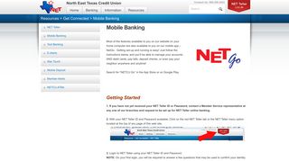Mobile Banking | NETCU