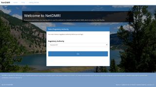 Login to NetDMR