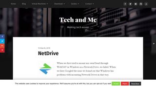 NetDrive – Tech and Me