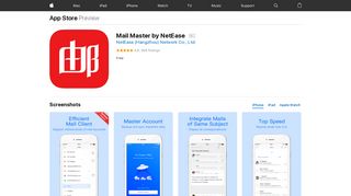 Mail Master by NetEase on the App Store - iTunes - Apple