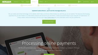 Payment solutions - Neteller