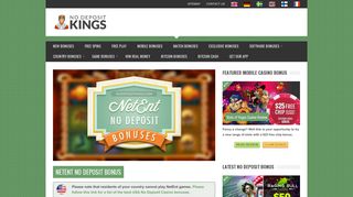 NetEnt No Deposit Bonus Casinos and Free Spins for 2019