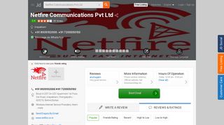 Netfire Communications Pvt Ltd, Urapakkam - Netfire - Wireless ...