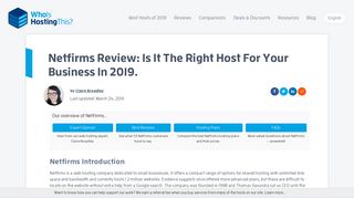NetFirms In 2019: What Do NetFirms Client Reviews Say?