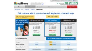 Web Hosting - Affordable Web Site Hosting Services ... - NetFirms.ca