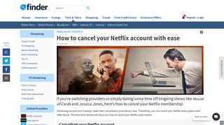 How to cancel your Netflix account with ease | finder.com.au