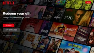 Redeem Gift Cards - Netflix
