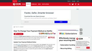 How To Change Your Payment Method on Netflix - Ccm.net