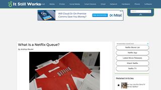 What Is a Netflix Queue? | It Still Works