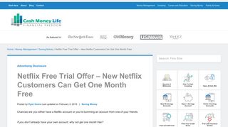 Netflix Free Trial Promo Code | Get One Month Free Today