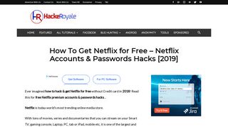 How To Get Netflix for Free - Netflix Accounts & Passwords Hacks [2018]