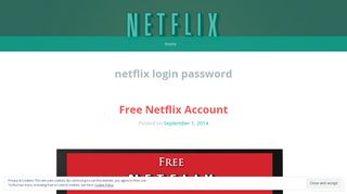 netflix login password – Free Netflix Account And Password 2014