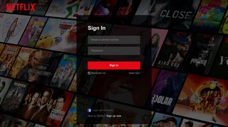 Sign In - Netflix