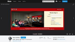 Netflix - Member Login | Sign In To Your Account | signup.ne… | Flickr