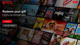 Redeem Gift Cards - Netflix
