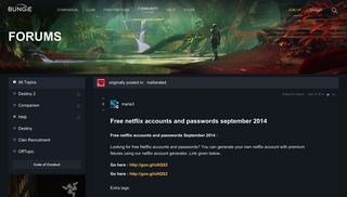 Free netflix accounts and passwords september 2014 > All Topics ...