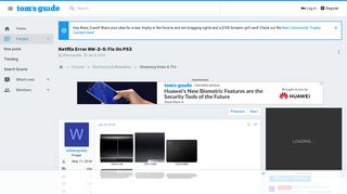 Netflix Error NW-2-5: Fix On PS3 - Home Theatre - Streaming Video ...