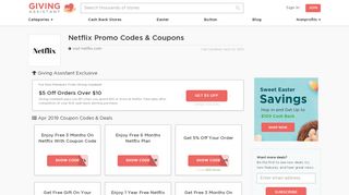 21 Netflix Promo Codes & Coupons Feb. 2019 - Giving Assistant