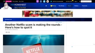 Another Netflix scam is making the rounds - Here's how to spot it ...