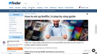 How to set up Netflix: A step-by-step guide | finder.com.au