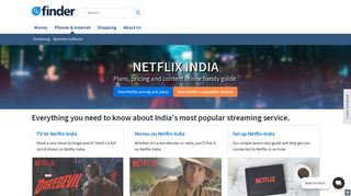Netflix India: Prices, features and content compared | finder India