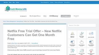 Netflix Free Trial Promo Code | Get One Month Free Today
