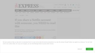 Share a Netflix account with someone - you NEED to read this ...