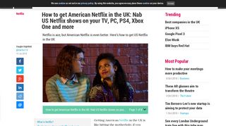 How to get American Netflix in the UK: Nab US Netflix shows on your ...