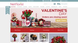 NetFlorist - Online Florist - SA's SAMEDAY Flower Delivery Service.