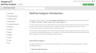 Getting Started with NetFlow Bandwidth Monitoring :: User Guide