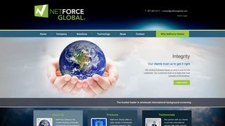 Netforce Global, LLC | International Background Screening