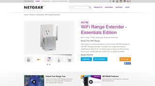 EX3700 | WiFi Range Extenders | Networking | Home | NETGEAR
