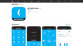 NETGEAR Genie on the App Store - iTunes - Apple