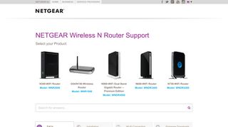 NETGEAR Wireless N Router Support