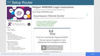 Login to Netgear WNR2000 Router - SetupRouter