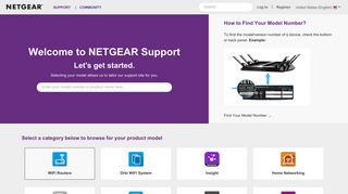 Support | NETGEAR