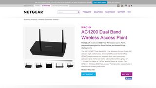 WAC104 | SOHO Wireless | Wireless | Business | NETGEAR
