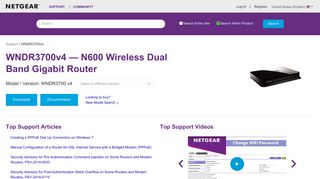 WNDR3700v4 | N600 WiFi Router | NETGEAR Support