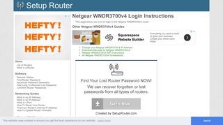 How to Login to the Netgear WNDR3700v4 - SetupRouter