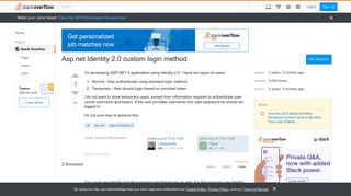 Asp.net Identity 2.0 custom login method - Stack Overflow