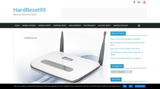 Netis WF-2404 Router - How to Reset to Factory Settings
