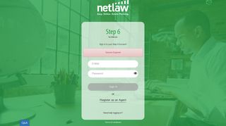 Step6 Login - NetLaw