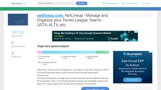 Access netlineup.com. NetLineup - Manage and Organize your Tennis ...
