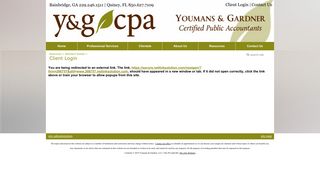 Youmans & Gardner | Certified Public Accountants - Client Login