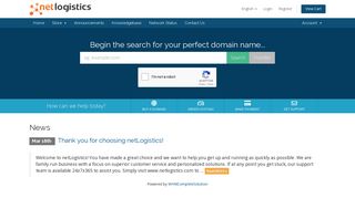 Portal Home - netLogistics