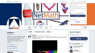 NetMath™ (@NetMathIllinois) | Twitter