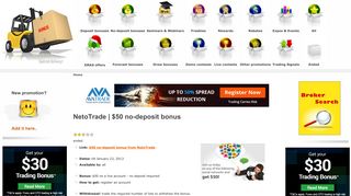 NetoTrade | $50 no-deposit bonus - Best Forex Bonus