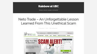 Neto Trade – An Unforgettable Lesson Learned From This Unethical ...