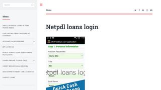 Netpdl loans login, Horrible credit home loans - The Ashkin Group