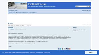 Netposti - Finland Forum